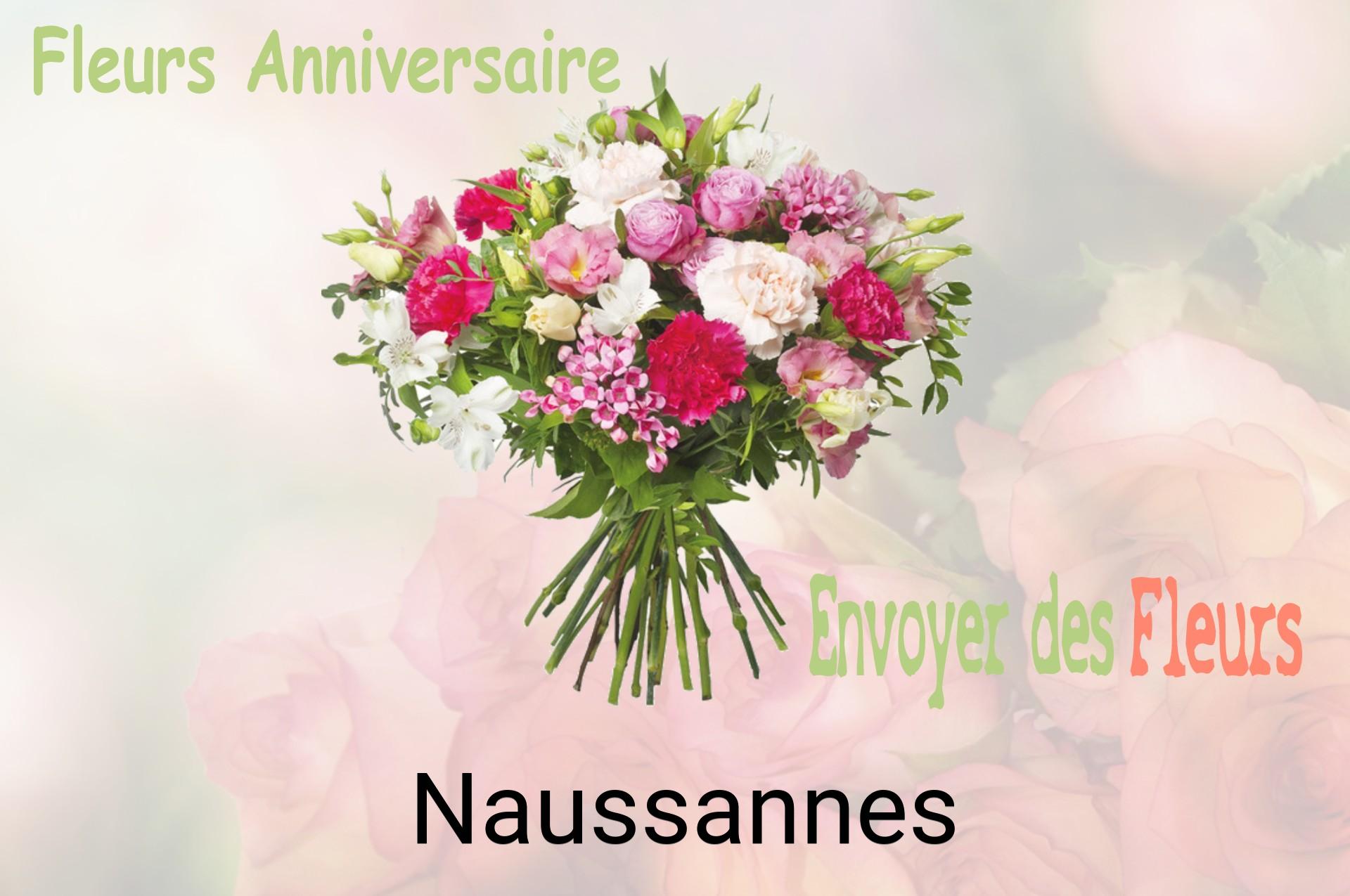 Bouquet de fleurs d’anniversaire livré à Naussannes